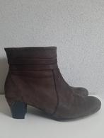 Gabor donkerbruine nubuck enkellaarzen maat 6,5 (40), Ophalen of Verzenden