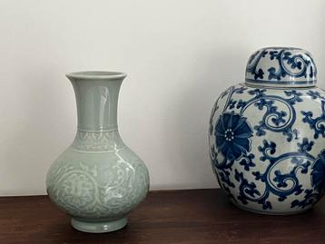 Chinees Caledon Vaas beschikbaar voor biedingen