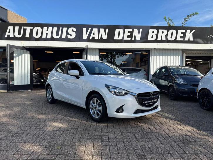 Mazda 2 1.5 Skyactiv-G TS+ 90Pk|Navi|Cruise|Pdc|Stoelverw|Lm, Auto's, Mazda, Bedrijf, Te koop, ABS, Airbags, Airconditioning, Bluetooth