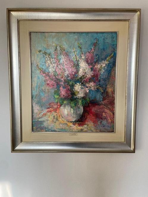 Stilleven met bloemen van kunstenaar Albert Wouters (1990), Antiek en Kunst, Kunst | Schilderijen | Klassiek, Ophalen