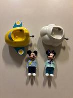 Playmobil juniorset van minnie mouse in vliegtuig mickey!, Ophalen of Verzenden, Zo goed als nieuw, Complete set