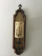 VINTAGE WANDLAMP, Ophalen of Verzenden, Zo goed als nieuw, Hout, VINTAGE