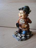 Efteling Laven stenen beeldje  Dobbelspelletje  9cm, Verzamelen, Efteling, Ophalen of Verzenden, Zo goed als nieuw, Beeldje of Poppetje