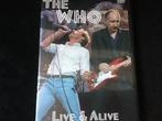 The Who, Live & Alive dvd, Cd's en Dvd's, Dvd's | Muziek en Concerten, Ophalen of Verzenden, Muziek en Concerten, Zo goed als nieuw