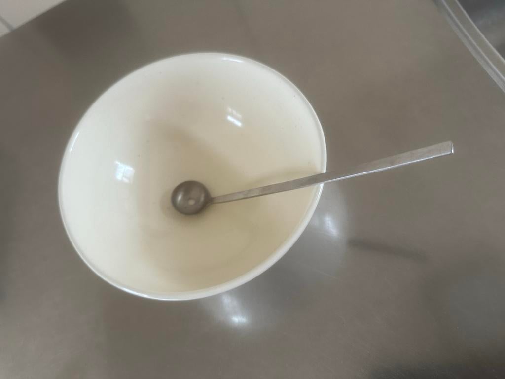 Oil and vinegar olijven schaaltje met lepeltje, Ophalen of Verzenden, Zo goed als nieuw