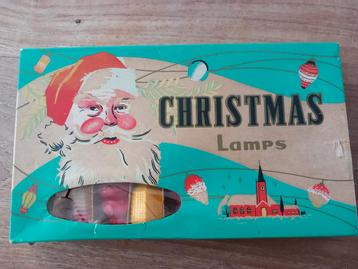 Vintage kerstlampjes  beschikbaar voor biedingen