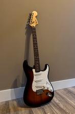 Fender Squier Stratocaster 3-tone Sunburst uit 2001, Muziek en Instrumenten, Ophalen, Zo goed als nieuw, Solid body, Fender