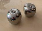 Deco Apfel Keramiek, zilver kleur, China, Ophalen of Verzenden, Zo goed als nieuw, Zilver, Overige merken