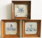 Antiek tegels in lijst, Ophalen of Verzenden