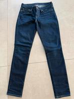 Levis donkere jeans 27waist, lengte 32 , skinny, Ophalen of Verzenden, Zo goed als nieuw, Blauw, W27 (confectie 34) of kleiner
