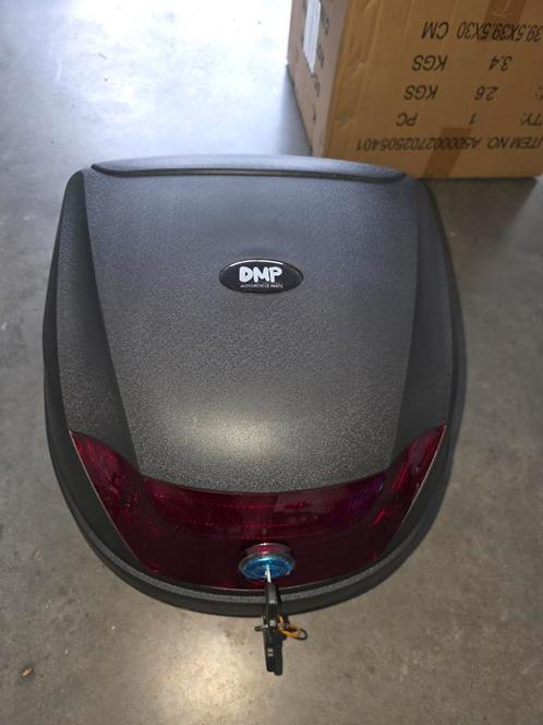 Topkoffer DMP met slede 28 Liter zwart, Motoren, Accessoires | Koffers en Tassen, Nieuw, Ophalen of Verzenden