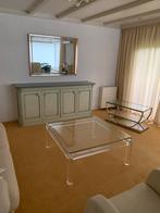 4 - Deurs dressoir massief beuken, licht groen, Huis en Inrichting, Kasten | Dressoirs, Ophalen, Zo goed als nieuw, 25 tot 50 cm