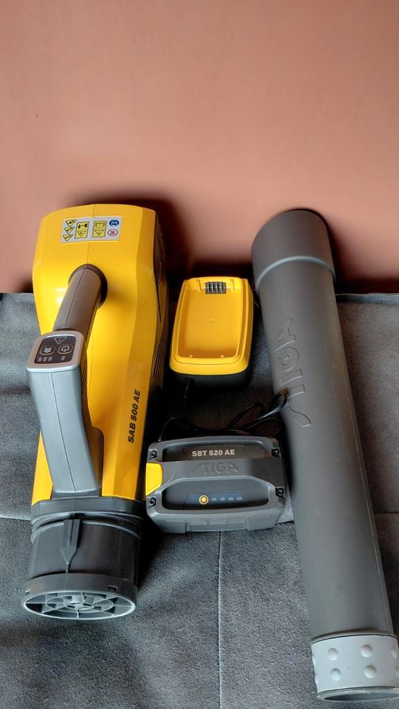 Stiga SAB 500 AE Bladblazer - Zo goed als nieuw, Doe-het-zelf en Verbouw, Reinigingsmachines, Zo goed als nieuw, Waterstofzuiger