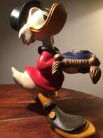 Dagobert Duck,met zijn geluksdubbeltje,origineel Disney ., Ophalen, Donald Duck, Gebruikt, Beeldje of Figuurtje