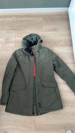 Oneill winter parka legergroen mt L waterdicht, Ophalen of Verzenden, Zo goed als nieuw, Groen
