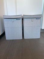 Brabantia Wasboxen Stapelbaar - Set van 2, Ophalen of Verzenden, Gebruikt, Grijs