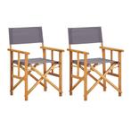 Regisseursstoelen 2 st, Info@bargains-by-dj.nl, Nieuw, Ophalen of Verzenden, Bargains by DJ
