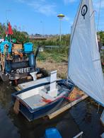 Optimist zeilbootje, Watersport en Boten, Ophalen, Zo goed als nieuw, Overige typen, Minder dan 15 m²
