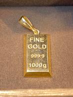 14k Gouden Kettinghanger FINE GOLD, Ophalen of Verzenden, Nieuw, Goud, Overige voorstellingen