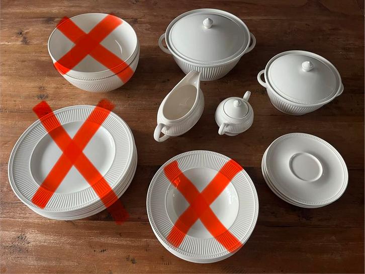 Wedgwood Windsor servies, Huis en Inrichting, Keuken | Servies, Zo goed als nieuw, Kom(men), Wedgwood, Porselein, Ophalen