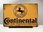 Continental banden metalen reclamebord (Old Look), Verzamelen, Merken en Reclamevoorwerpen, Nieuw, Reclamebord, Ophalen of Verzenden