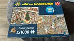 Jan van haasteren puzzel. 2x 1000 stukjes, Ophalen of Verzenden, Zo goed als nieuw