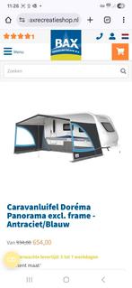 Dorema luifel voor aan caravan met 2 zijwanden Maat 13, Caravans en Kamperen, Tenten, Ophalen, Zo goed als nieuw