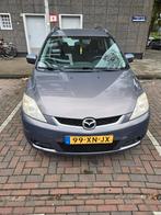 Mazda 5 1.8 2007 Grijs, Auto's, Mazda, Stof, 74 €/maand, 1370 kg, 4 cilinders