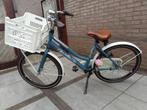Gazelle miss grace transport fiets 24 inch blauw wit, Versnellingen, 24 inch, Zo goed als nieuw, Ophalen