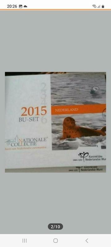 BU EUROSETS 2009 2014  2015 KAVEL NR 1  beschikbaar voor biedingen