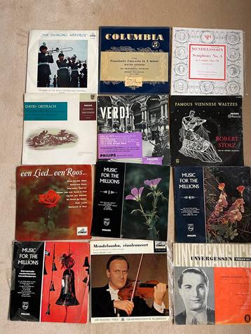 12x Vinyl 10 inch Klassieke Muziek - In één koop! beschikbaar voor biedingen