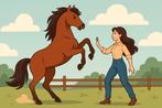 Ruiter/trainer voor paarden met moeilijk gedrag, Ophalen, Nieuw, Overige soorten