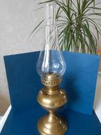 Olielamp, messing, tafellamp, Ophalen of Verzenden