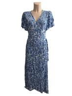 Fabienne Chapot maxi jurk L, Blauw, Maat 42/44 (L), Ophalen of Verzenden, Zo goed als nieuw