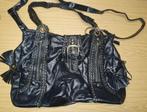 Schouder-/handtas Bulaggi soepel zwart leer afmeting 40x30cm, Overige merken, Zwart, Ophalen of Verzenden, Zo goed als nieuw
