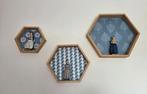 Hexagon Wanddecoratie Set, Huis en Inrichting, Ophalen of Verzenden, Zo goed als nieuw