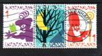 ‹(•¿•)› nl # i0121 sinterklaas combinatie 3 zegels, Ophalen, Na 1940, Gestempeld
