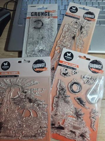 studiolight grunge stempelset beschikbaar voor biedingen