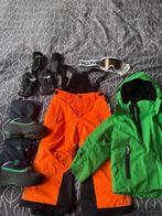 Set skikleding kind  ( Reima skibroek +  skijas etc) 3-5 jr, Overige merken, Ophalen of Verzenden, Zo goed als nieuw, Kleding
