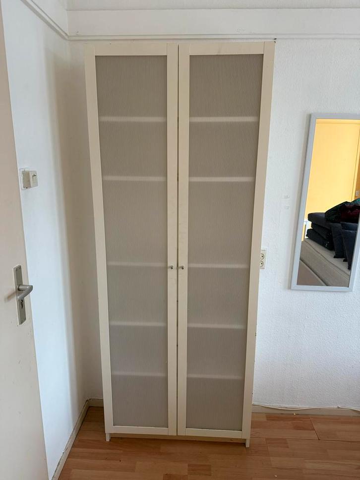 IKEA Billy Boekenkast met Deuren, Huis en Inrichting, Kasten | Vitrinekasten, Gebruikt, 200 cm of meer, 50 tot 100 cm, 25 tot 50 cm