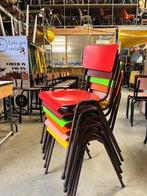 upcycled stapelstoel – Polly  ( groot aantal mogelijk ), Overige kleuren, Vintage, Ophalen of Verzenden, Zo goed als nieuw