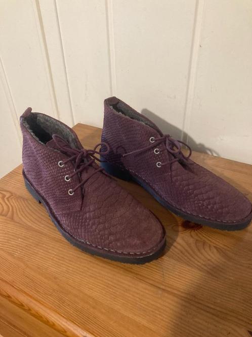 Aparte paarse gevoerde leren schoenen van Otra Cosa, maat 40, Kleding | Dames, Schoenen, Zo goed als nieuw, Schoenen met lage hakken