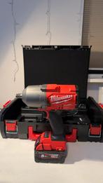 Milwaukee M18 FHIW2F12‑502X compleet met 1accu en oplader, Doe-het-zelf en Verbouw, Gereedschap | Boormachines, Ophalen of Verzenden