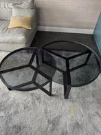 Salontafel 2-delig, Huis en Inrichting, Tafels | Salontafels, Ophalen, Gebruikt, 50 tot 100 cm, Rond