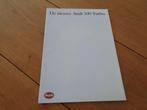 De Nieuwe Audi 200 Turbo - Folder Brochure NL - Druk 1983, Verzenden, Gelezen, Audi