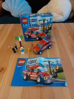 Lego brandweercommandant set 60001 met doos, Ophalen of Verzenden, Zo goed als nieuw, Complete set, Lego