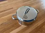 Hema pan 21 cm en 3l, Ophalen, Zo goed als nieuw, Rvs, Pannenset
