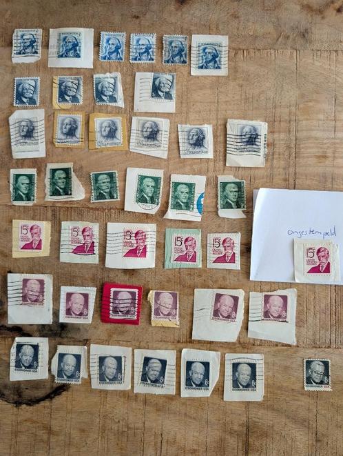 Postzegels USA presidenten jaren 70, Postzegels en Munten, Postzegels | Volle albums en Verzamelingen, Buitenland, Ophalen of Verzenden