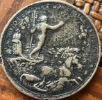 OUDE 1696 Beloningspenning Amsterdamse schutters, Postzegels en Munten, Penningen en Medailles, Verzenden, Brons
