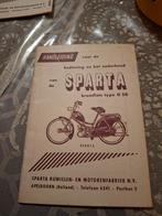 Sparta G 50 Instr.boekje, Ophalen of Verzenden, Zo goed als nieuw